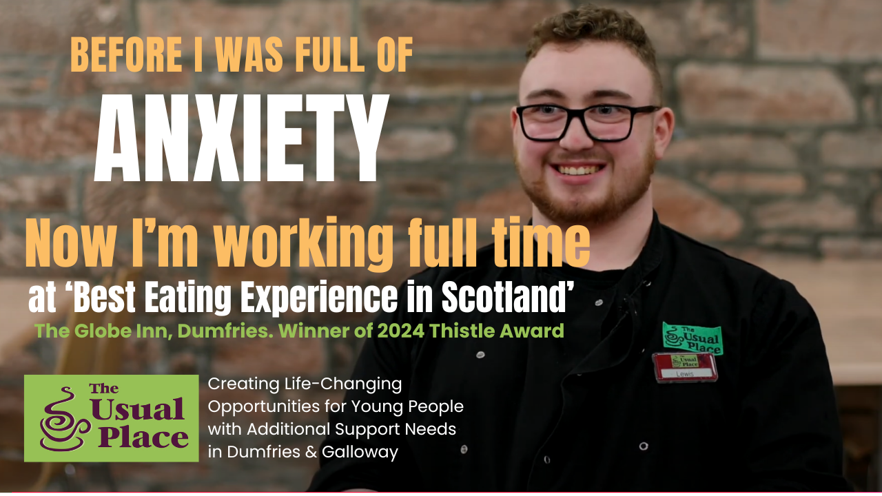 Lewis starts a full time job at Best Eating Experience in Scotland 6th May 2025
